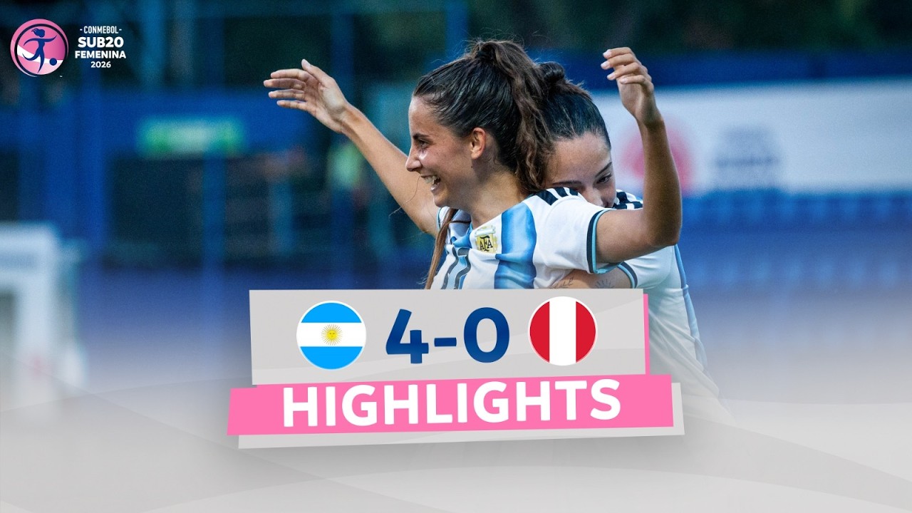 Argentina U20 vs Peru U20 Highlights