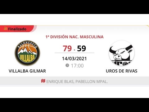 1ª Nacional masc VILLALBA GILMAR - UROS BASKET RIVAS