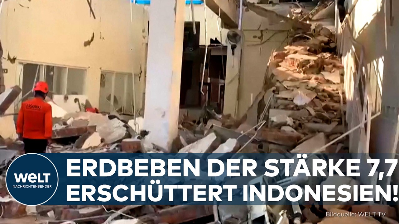 INDONESIEN ERSCHÜTTERT: Gewaltiges Erdbeben zerstört Flores und löst Tsunami-Warnung aus!