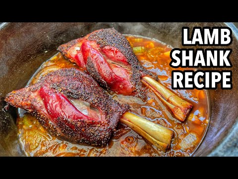 Lamb Shank Recipe and How to Smoke Lamb Shanks in a Weber Kettle