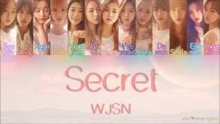 WJSN/Cosmic Girls (우주소녀) – Secret (비밀이야) [Color Coded Lyrics] (ENG/ROM/HAN)