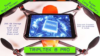 Amazing Durable Tablet for Drone Pilots - Tripltek 8 Pro - Review