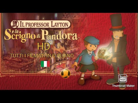 Il Professor Layton e lo Scrigno di Pandora HD: Tutti i filmati di gioco in italiano