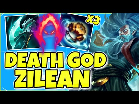 Zilean but this build turns him into a DEATH GOD .... (SECRET TECHNIQUE)