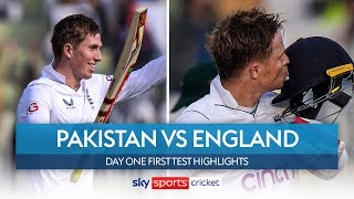 England's RECORD-BREAKING day! 🤯 | Pakistan vs England | Day One First Test Highlights England's RECORD-BREAKING day! 🤯 | Pakistan vs England | Day One First Test Highlights