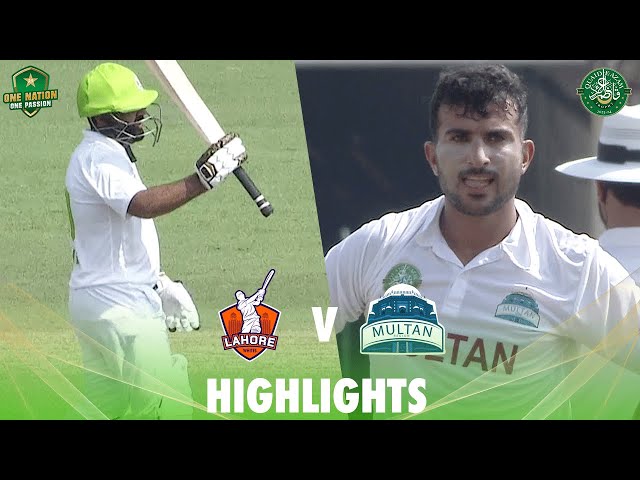 Full Highlights | Lahore Region Whites vs Multan Region | Day 4 | Match 9 | #QeAT 2023/24 | M1U1A