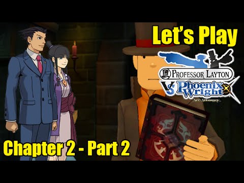 [Let's Play] Professor Layton vs. Phoenix Wright - Chapter 2 Part 2
