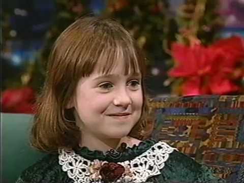 Mara Wilson 1994 "Tonight Show" interview