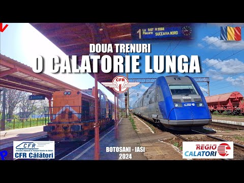 Botosani - Iasi | Calatorie cu trenul pe calea cea lunga, cu masina o faci in jumatate de timp