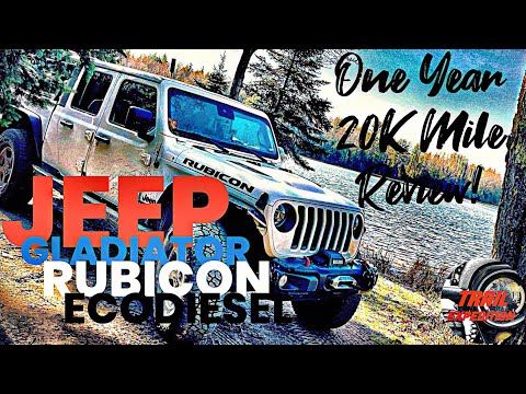 1 Year and 20K Miles with the 2022 Jeep Gladiator Rubicon EcoDiesel - A Review & All of the Upgrades