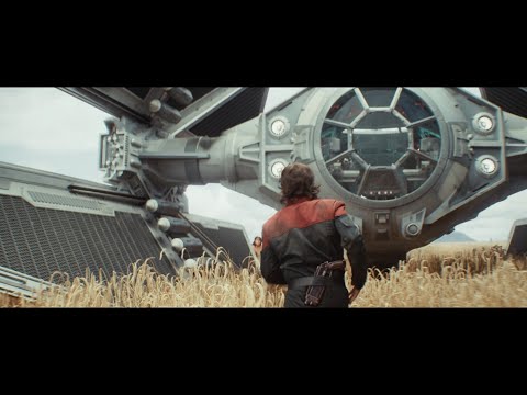 Cassian in TIE Avenger vs Stormtroopers - Star Wars Andor S2