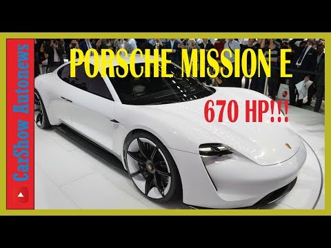 Thumbnail for [WATCH NOW] Porsche Mission E  Could Have 3 Variants by Porsche Mission E