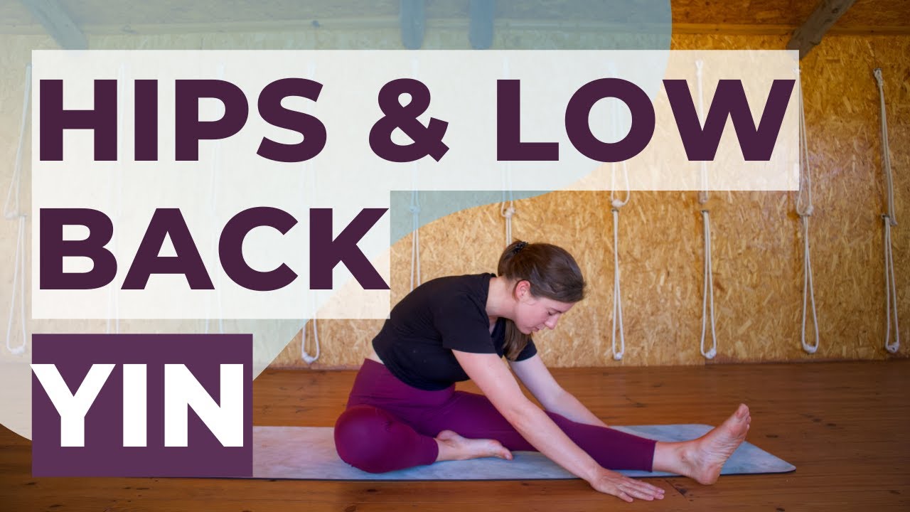 25-min Yin Yoga for Hips & Lower Back DEEP STRETCH — Yin Yoga class, 26 minutes