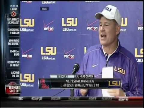 Les Miles Goes Off About Seniors