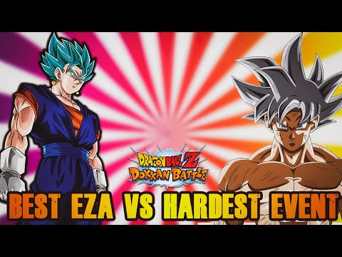 BEST EZA VS HARDEST EVENT! WILL PHY VEGITO BLUE GET SLAPPED AROUND? | DBZ DOKKAN BATTLE