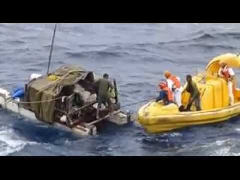 Cubans Rescued at Sea by Cruise Ship