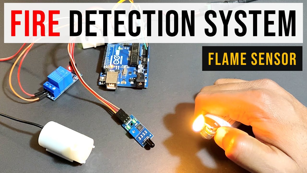 How to use Flame Sensor with Arduino | Fire Detection System 🔥