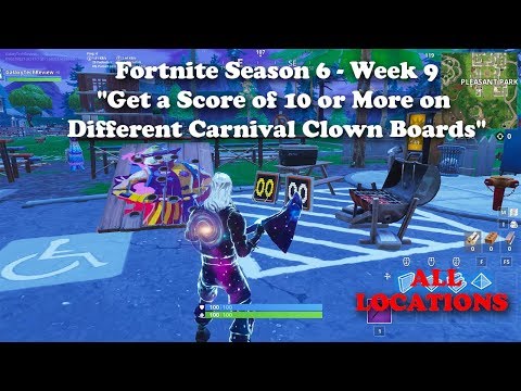 Get A Score Of 10 Or More On Different Carnival Clown Boards All - get a score of 10 or more on different carnival clown boards all locations