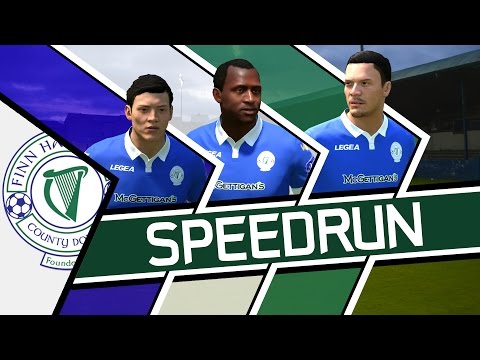 FIFA 17 Career Mode: Youth Academy Speedrun - Finn Harps to Champions League!