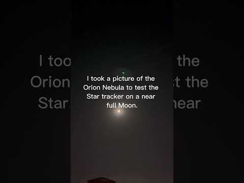 Orion Nebula with my Camera & Tracker #shorts astrophotography