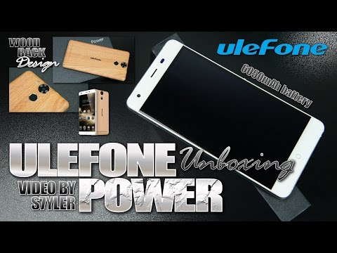 Ulefone Power (Unboxing & First look) 5.5" 2.5D Glass, 6050mAh, IR Blaster - Video by s7yler