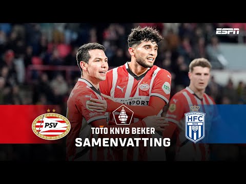 2️⃣ keer RICARDO PEPI en 2️⃣ eigen doelpunten in achtklapper 💥 | Samenvatting PSV - Koninklijke HFC