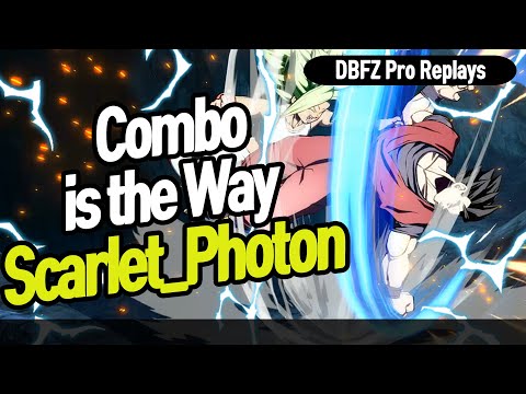 【DBFZ】 Combo is the Way!! Scarlet_Photon vs DarkBgDeLaTess66 【DBFZ Pro Replays】