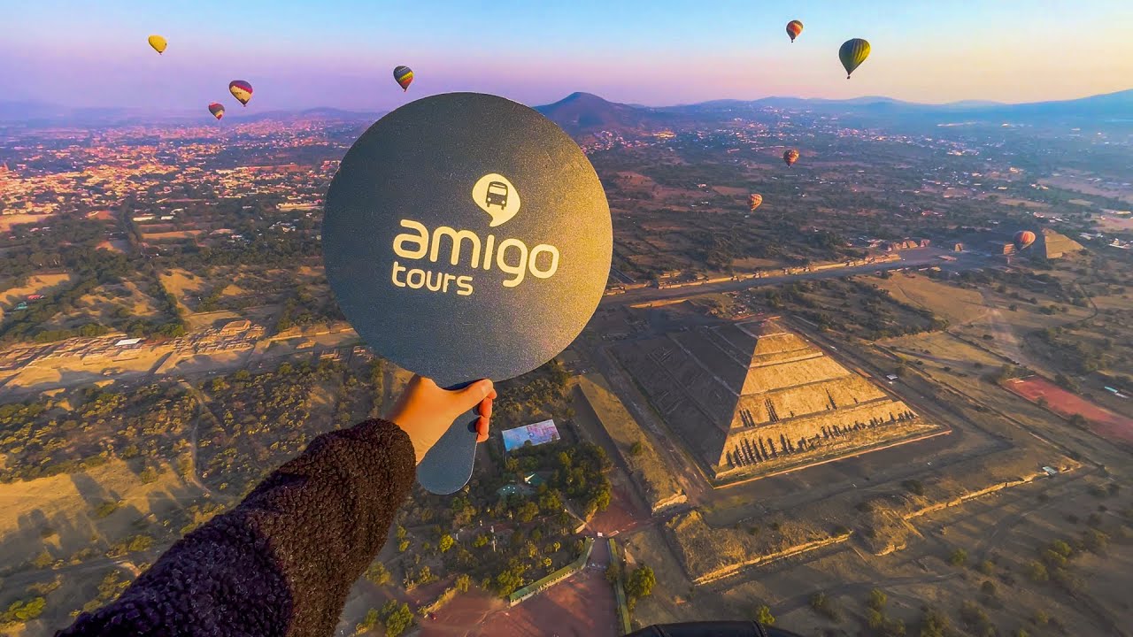 Hot Air Balloon Ride over Teotihuacan