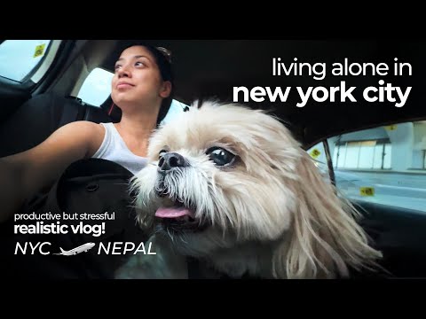 Living Alone in NYC & Flying to Nepal: My Most Chaotic Travel Prep Ever (Barely Holding It Together)