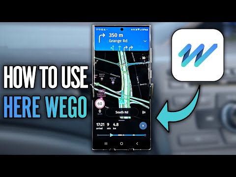 How to Use HERE WeGo Maps - Using HERE Maps While Driving
