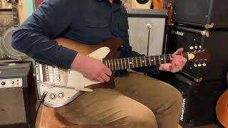 Video thumbnail for 1960s Kay Vanguard electric guitar (heavily modified) by Jake Wildwood & Co