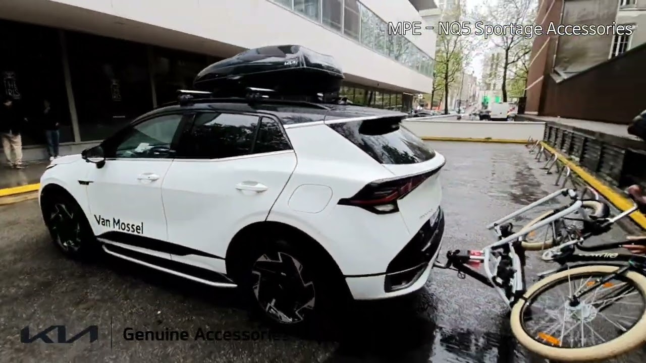 NQ5 Sportage MOBIS BLACK SIDESTEP + Other accessories in 🇧🇪