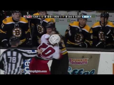 Troy Bodie vs Adam McQuaid Jan 17, 2011 - NESN feed