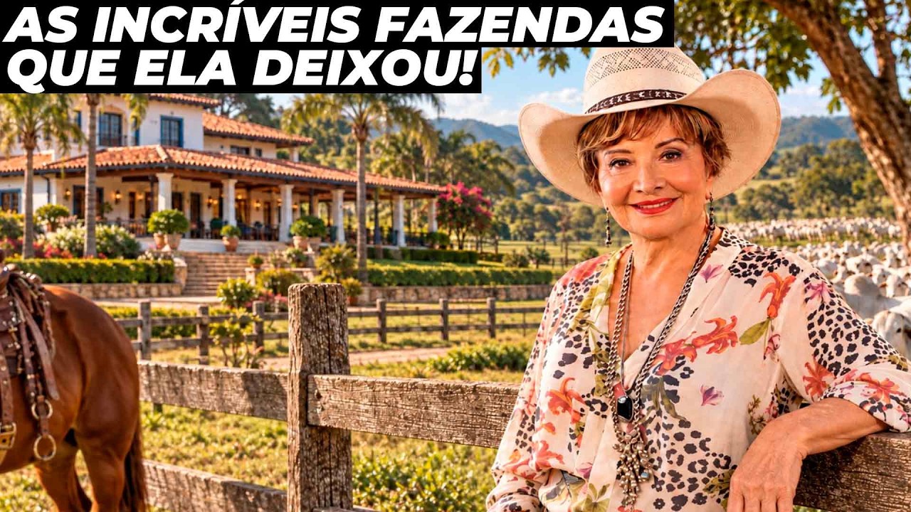 O império rural que Glória Menezes deixou após a morte