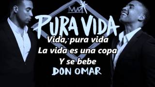 Don Omar Pura vida (Letra)