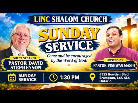 Sunday Service Live| LINC SHALOM CHURCH | Pastor Vishwas Masih - LINC Shalom Church Video