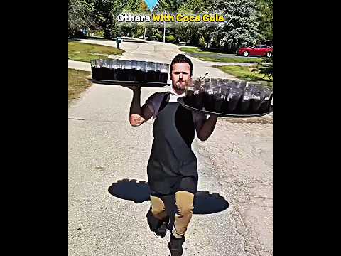 Normal Coca Cola Vs big Coca Cola