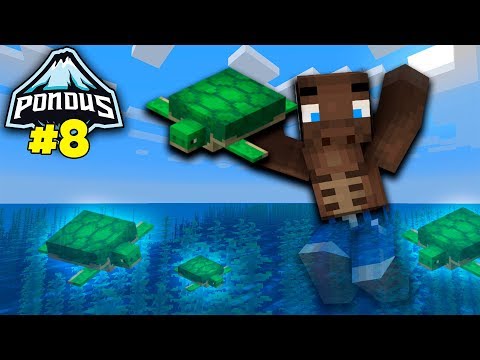 Dansk Minecraft Pondus++ #8 - FORSØG PÅ SKILDPADDE FARM