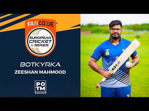 POTM: Z.Mahmood - BOT vs STG | Highlights | FanCode ECS Stockholm, Sweden Day 11 | ECS22.233
