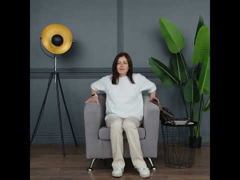 Кресло на ножках Брамс изумрудный в Южно-Сахалинске - видео 15