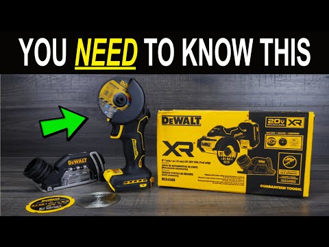 Unboxing Dewalt Cut Off Tool DCS438B XR 20v Brushless