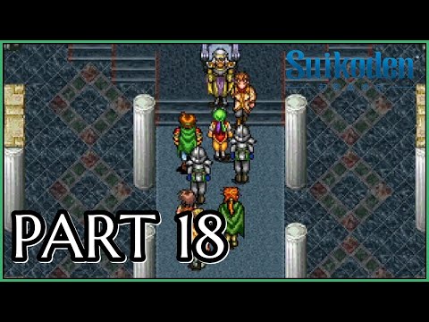 Suikoden 1 (PS1) - Walkthrough Part 18 | Northern Checkpoint, Seek Valley, and Moravia Castle