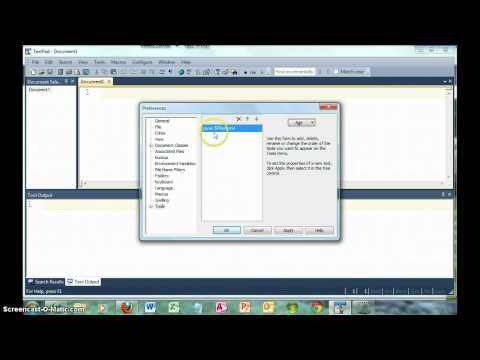 Manually Adding Compile Java To Textpad