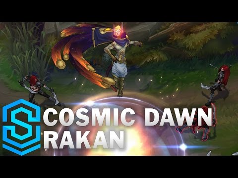 Cosmic Dawn Rakan Skin Spotlight - Pre-Release - League of Legends