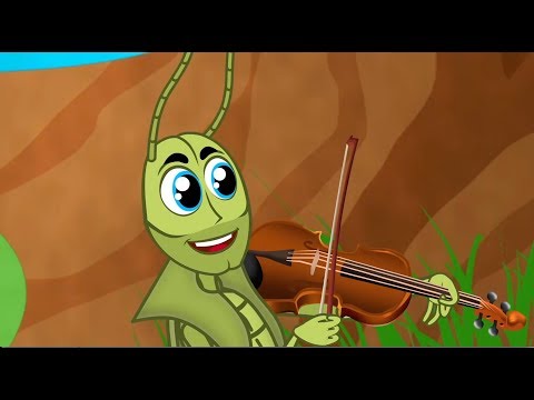 A Cigarra e a Formiga | Fabula |  Desenho animado infantil com os Amiguinhos
