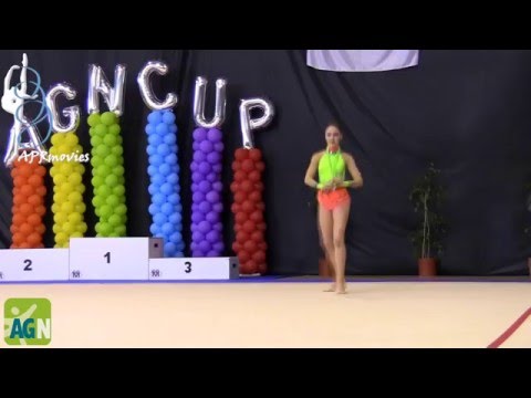 Alida Bogdanova - GBR - Corda (Rope) - Junior - AGN Cup 2016