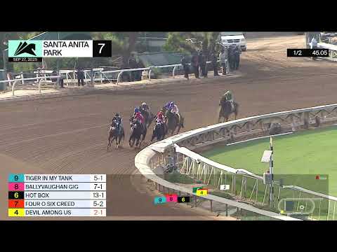 Four O Six Creed wins Race 7 on Saturday, September 27 at Santa Anita Park