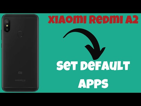 Xiaomi Redmi A2 Plus How to Set Default Apps || Default apps settings || How to use default apps