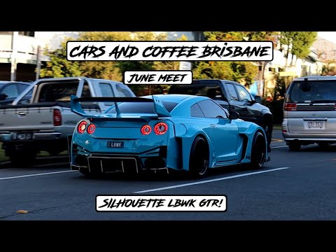 Modified Cars Leaving Cars and Coffee Brisbane - June Meet | Insane Silhouette Liberty Walk GTR