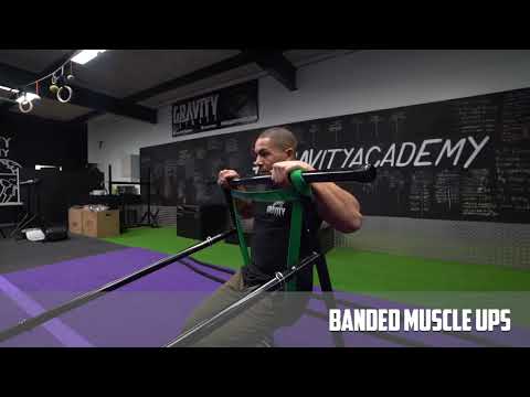 How to Muscle up on the Gravity Fitness Portable Pull up Rack